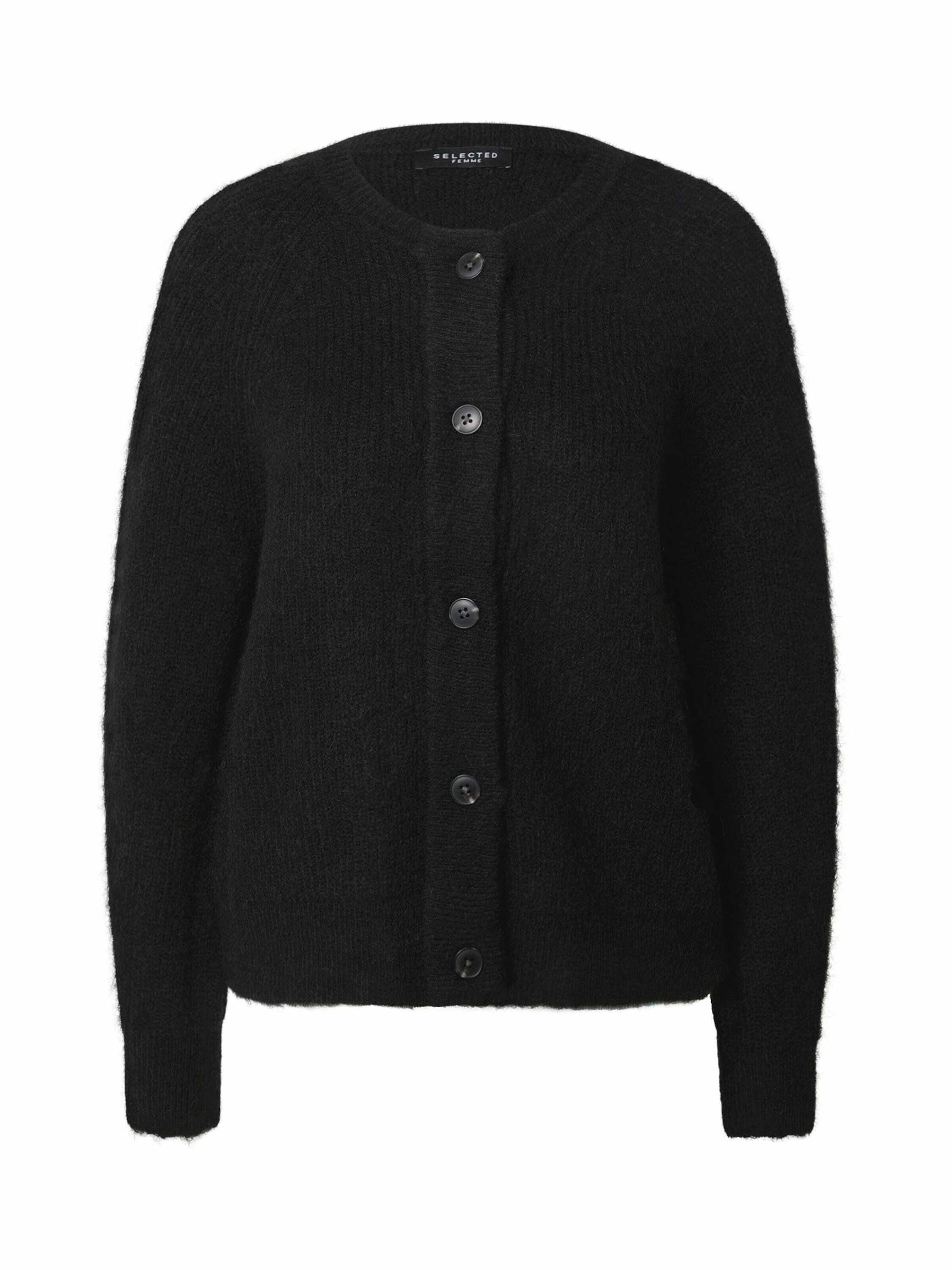 Selected Strickjacke SLFLulu (1-tlg) Plain/ohne Details