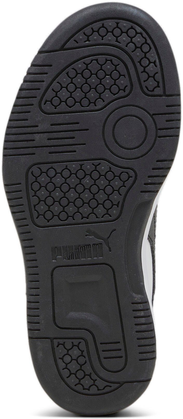 PUMA REBOUND V6 MID AC+ PS Sneaker (für Kinder) mit leicht profilierter Gummilaufsohle, mit Klettverschluss – Bild 5 von 5
