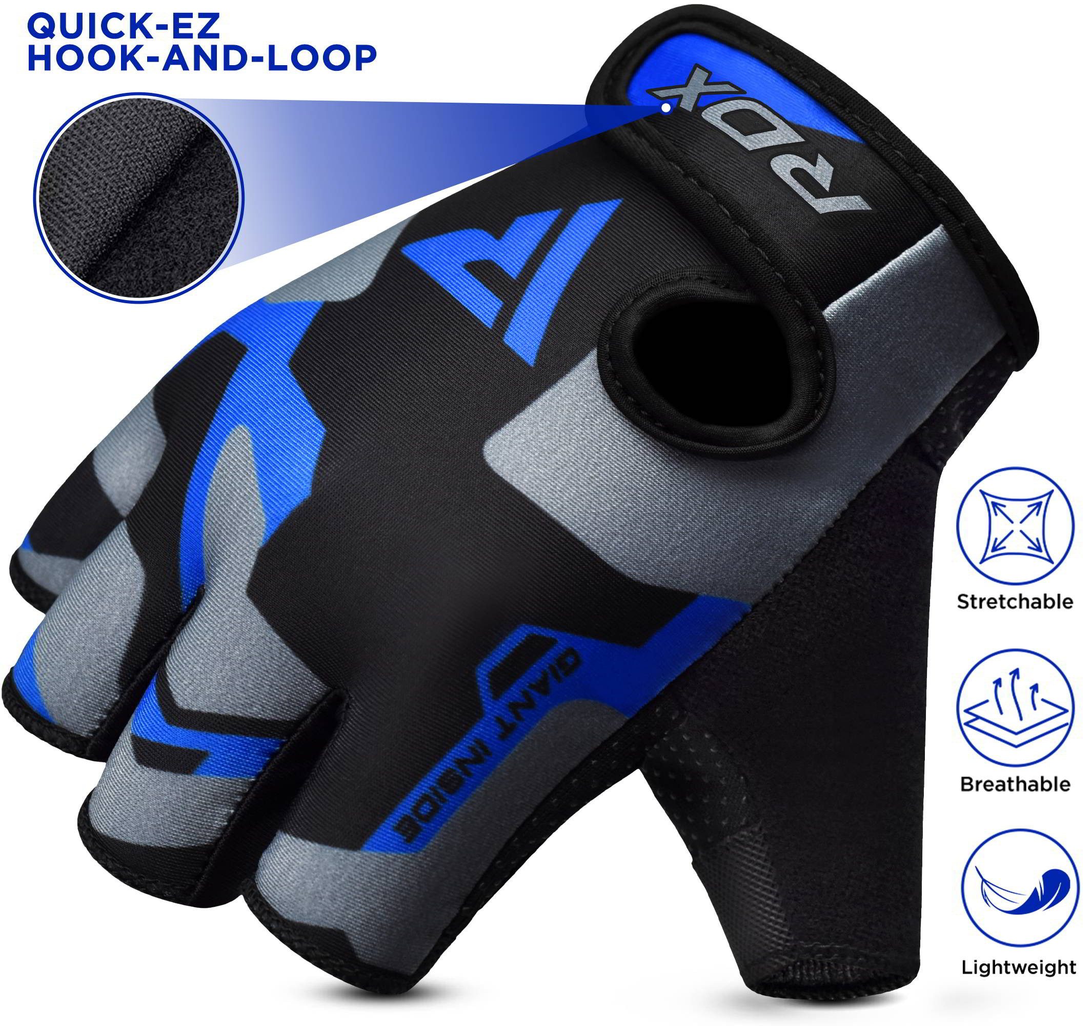 RDX Trainingshandschuhe RDX Fitness Handschuhe, Trainingshandschuhe, Workout Handgelenkschutz – Bild 5 von 5