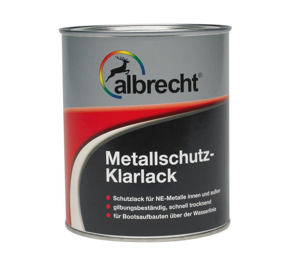 750 farblos Albrecht Metallschutzlack Albrecht ml Metallschutz-Klarlack