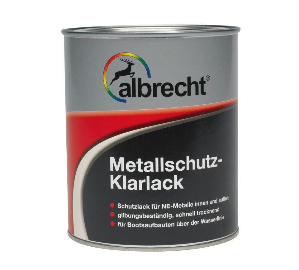 Metallschutzlack Albrecht Metallschutz-Klarlack 750 ml farblos