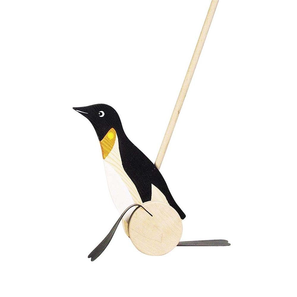 goki Schiebestab Pinguin, aus Holz, für Kinder ab 1 Jahr
