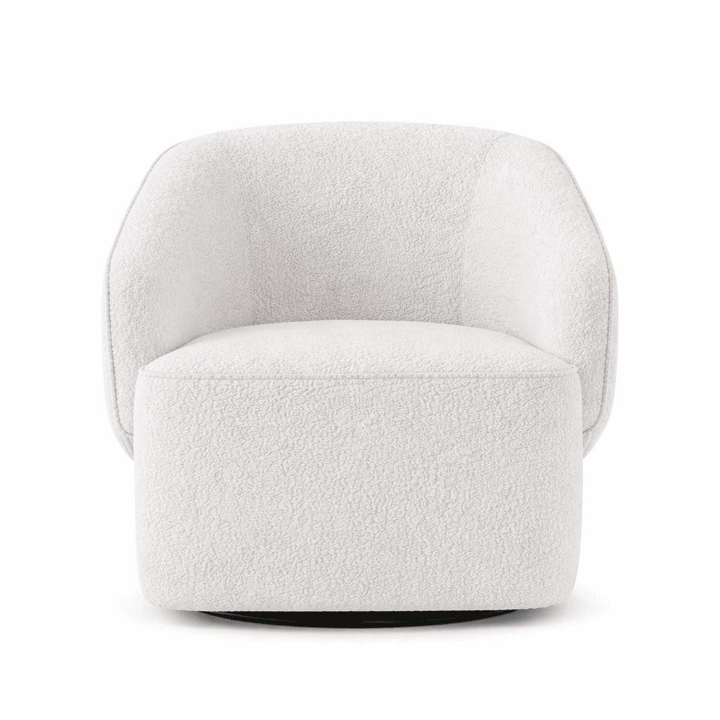 Xlmoebel Polstergarnitur Moderner weißer Sessel für komfortables Wohnen im Wohnzimmer, (Sessel, 1-tlg., Sessel), Made in Europa