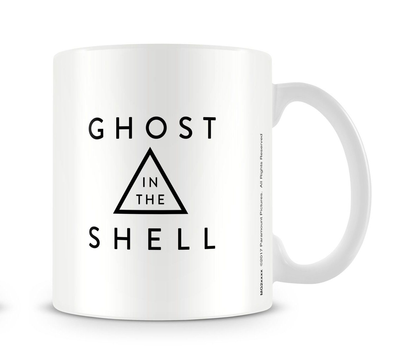 100% Shell Ghost Keramik the PYRAMID Tasse in Tasse Logo,