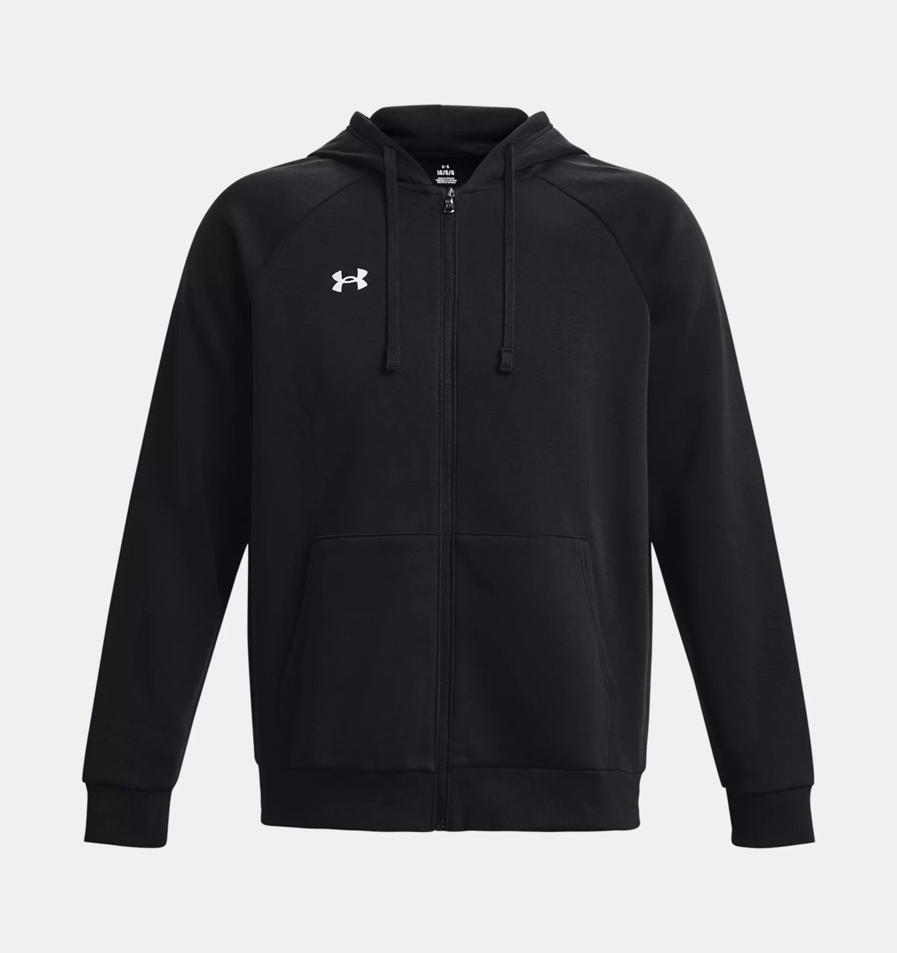 Under Armour® Sweatjacke UA Rival Fleece-Hoodie mit durchgehendem Zip für mit durchgehendem Zip, aus Baumwolle und Polyester