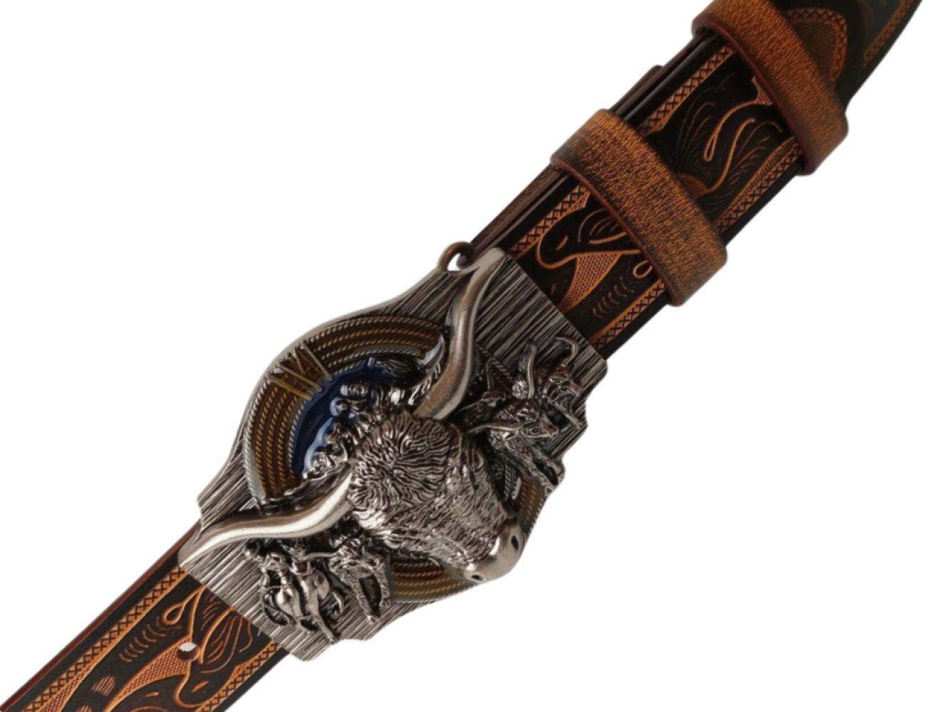 Wild West Inspired - 30 mm Ledergürtel