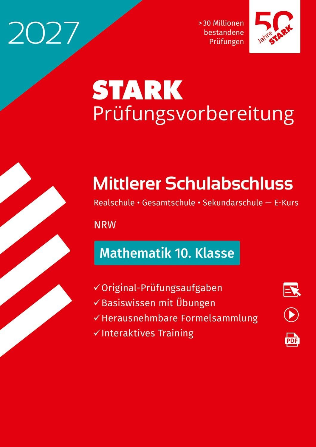 STARK Mathematik - Mittlerer Schulabschluss (MSA) 2027 NRW Realschule/ / diverse