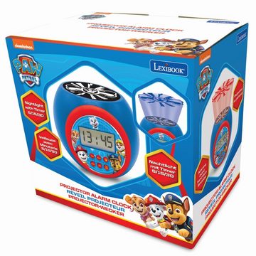 Lexibook® Kinderwecker Paw Patrol Projektions Wecker mit LED Farbwechsel und Timer-Funktion