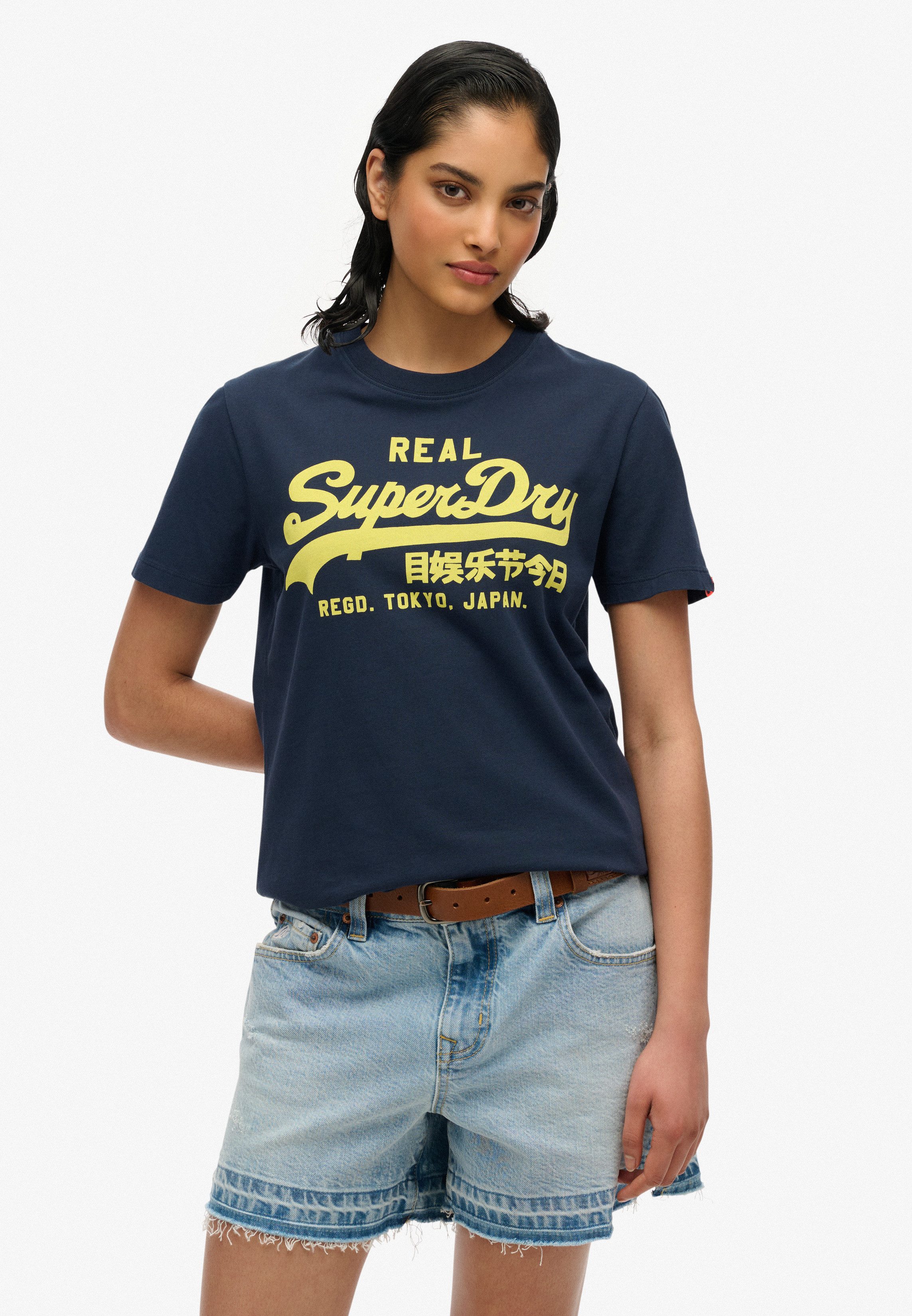 Superdry Kurzarmshirt VL NEON SLIM TEE günstig online kaufen