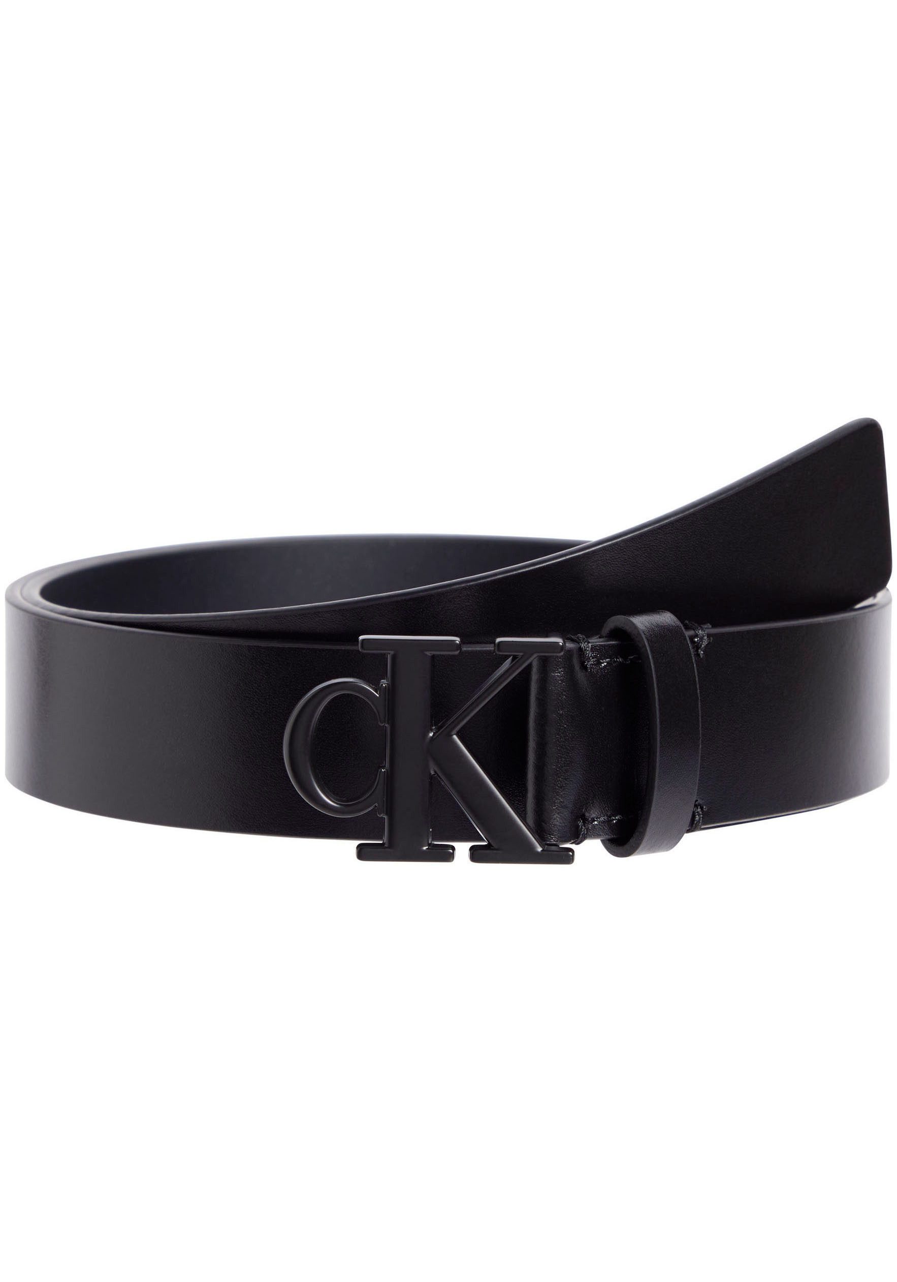 Calvin Klein Jeans Ledergürtel MONOGRAM TONAL günstig online kaufen