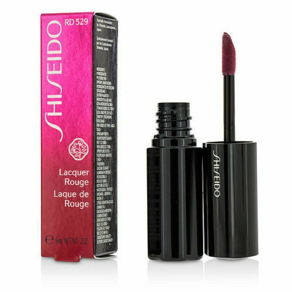 SHISEIDO Lippenstift Lacquer Creme-Lippenstift RD529 Tanga 6 ml