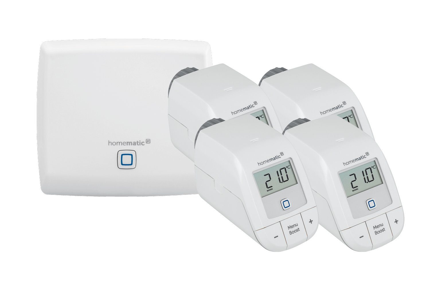 Homematic IP Access Point basic heizkörperthermostat SET: + 4St. Heizkörperthermostat