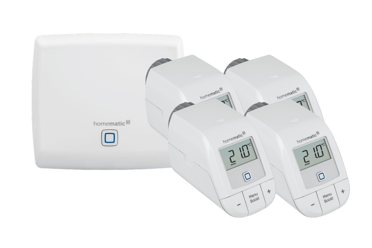 Heizkörperthermostat SET: Access Point + 4St. heizkörperthermostat basic