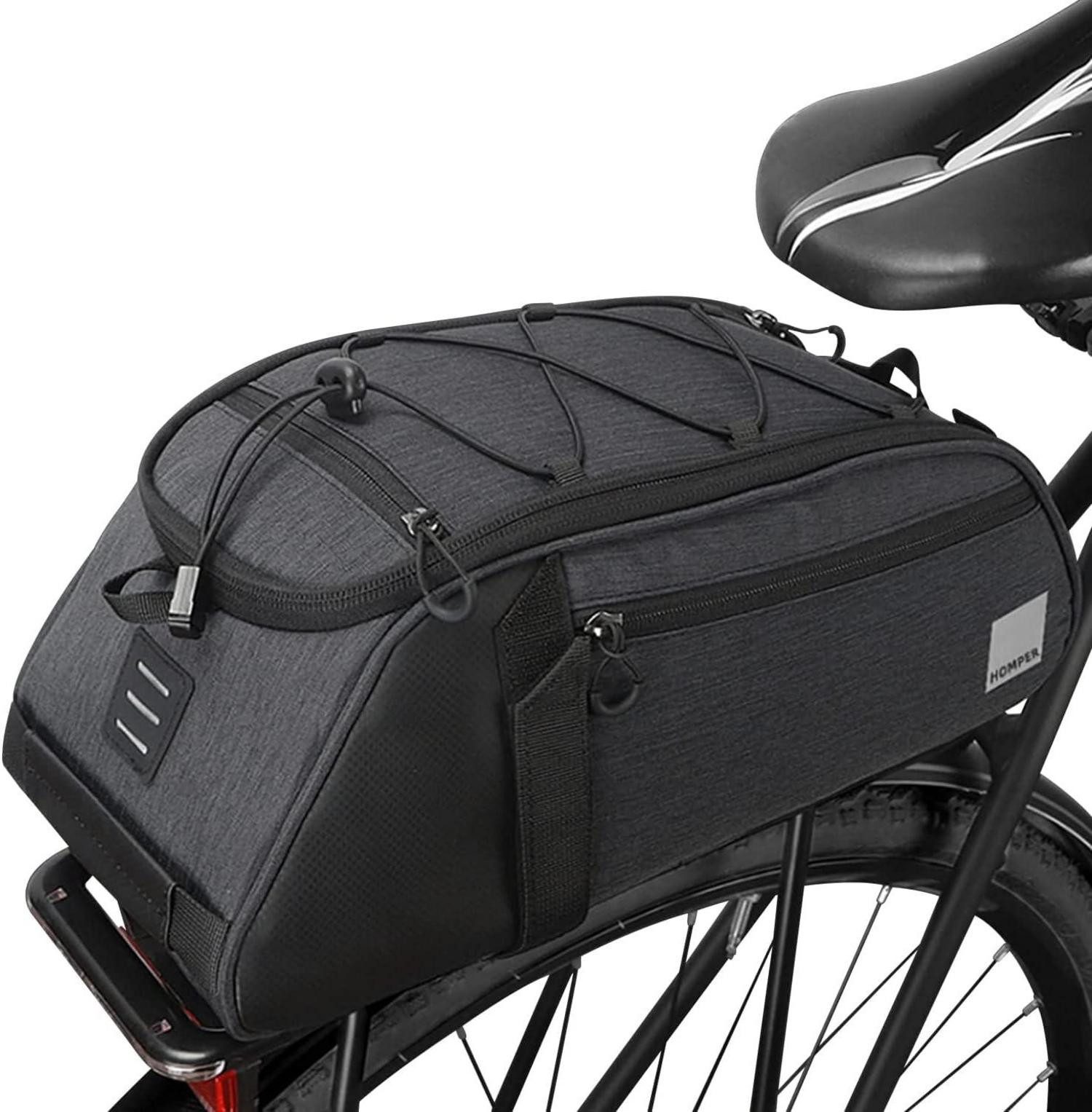 Fahrrad-Gepäckträger Fahrradtasche Satteltasche Gepäckträger Tasche Rucksack 8L