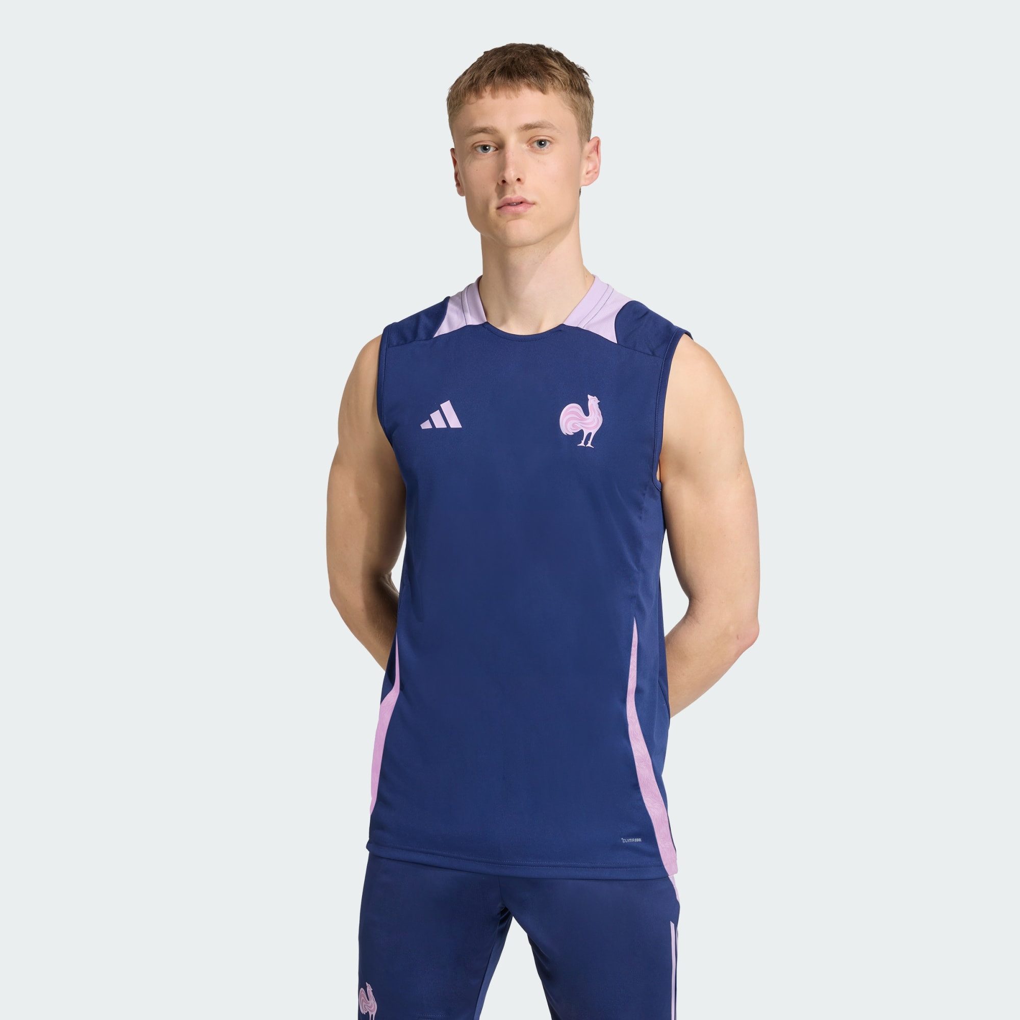 adidas Performance Rugbytrikot FRANKREICH SINGLET