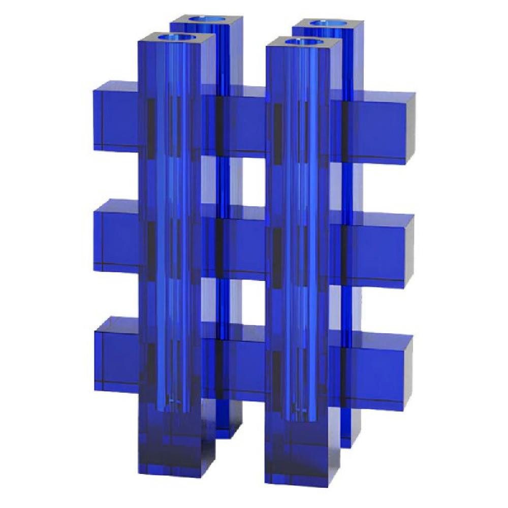 Fundamental Berlin Dekovase Vase Hash Blau