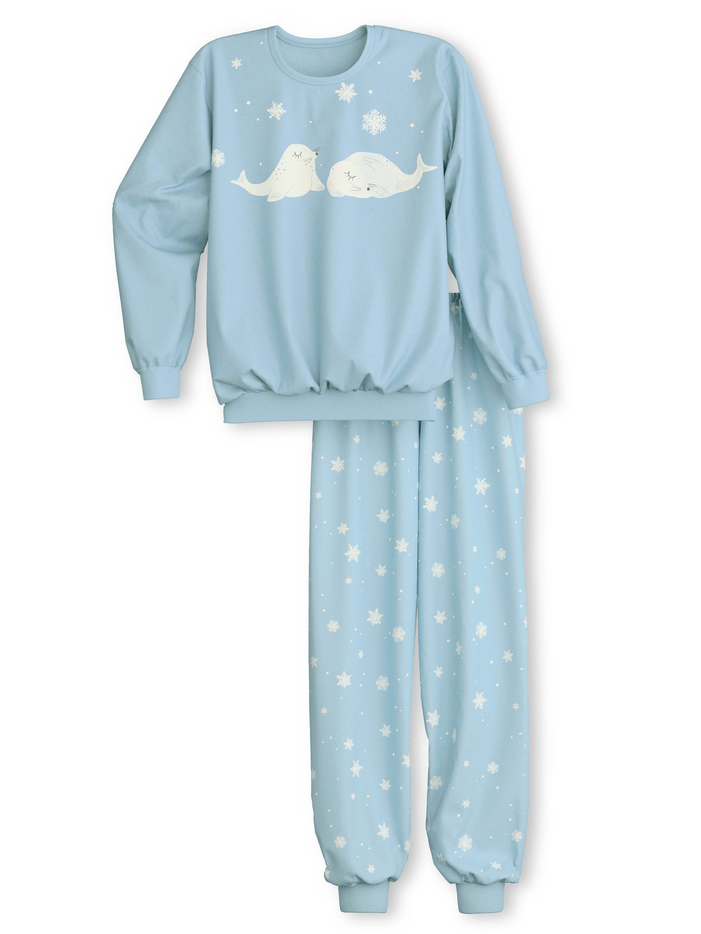CALIDA Pyjama Kids Snowflakes Kinder (2 tlg)