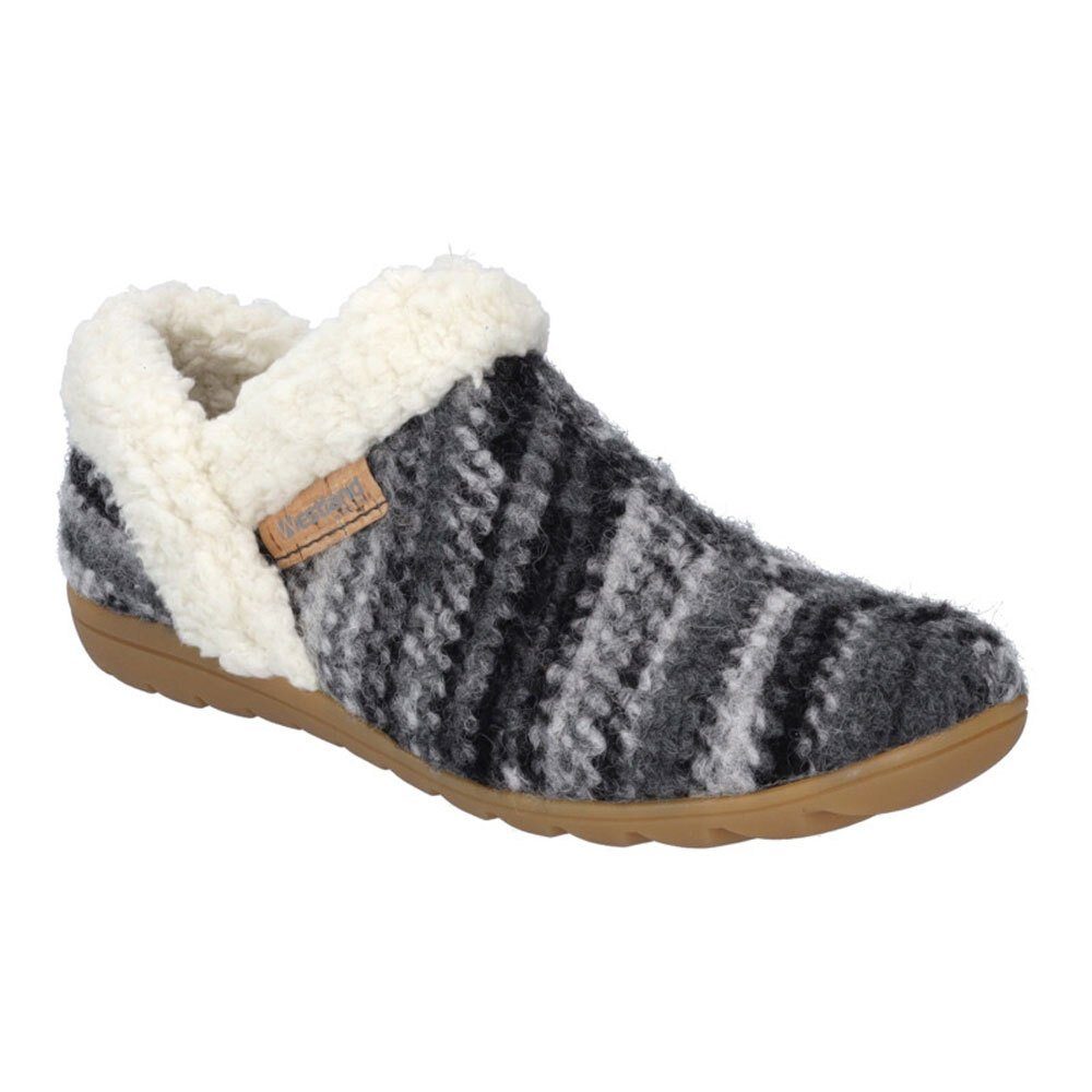 Westland Cadiz Slipper grau-multi | Hausschuhe