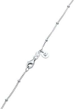 Elli Premium Perlenkette Süßwasserzuchtperle Kugelkette 925 Silber