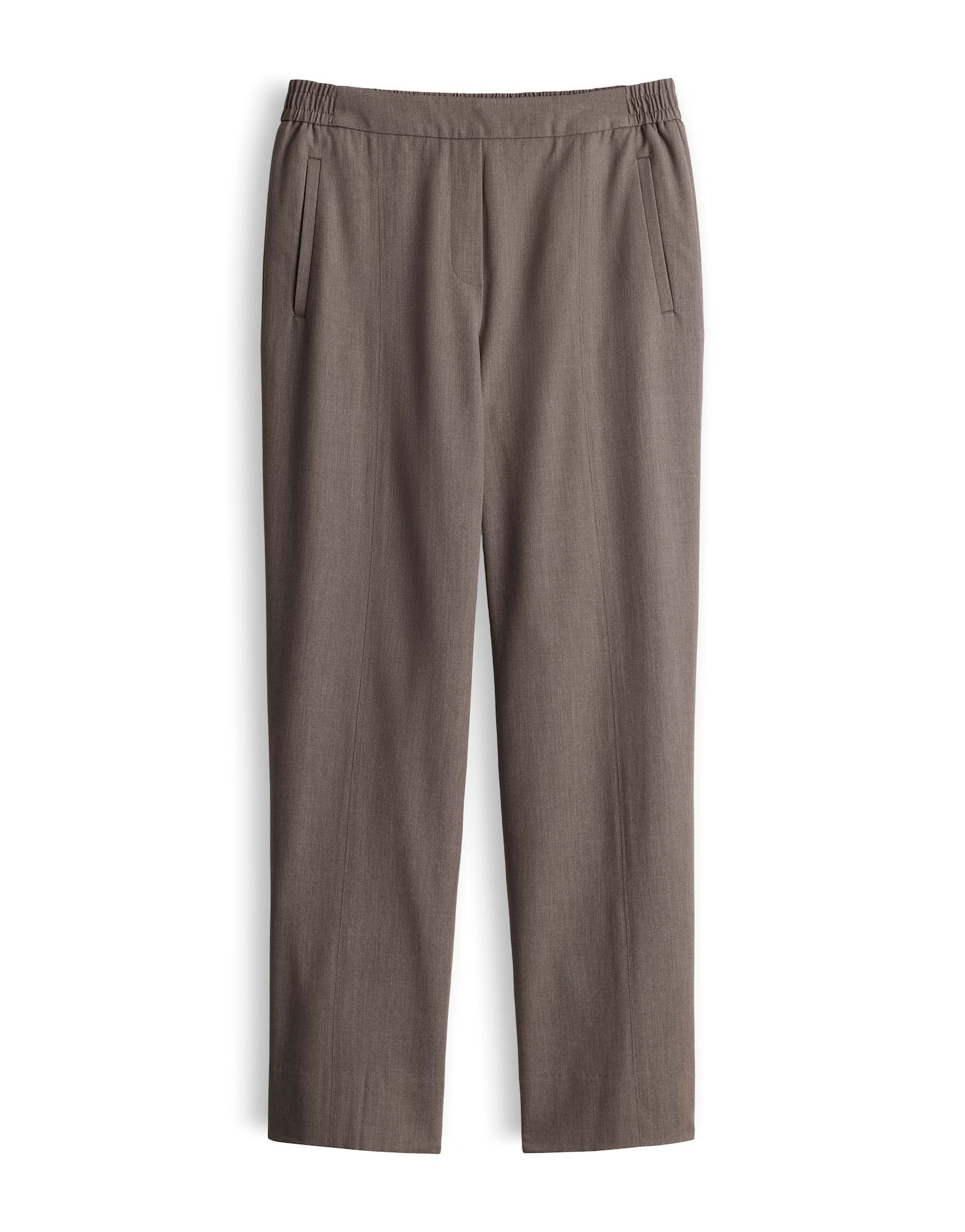 OPUS Stoffhose Pants mit Mélange Effekt und Komfortbund Schlitzdetails sorgen für moderne Silhouette