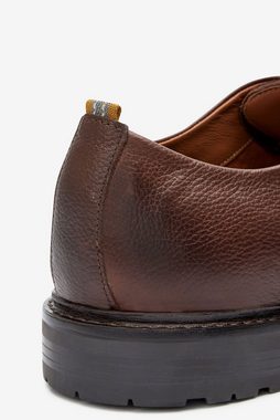 Next Derby-Schuhe aus Leder mit Profilsohle Schnürschuh (1-tlg)