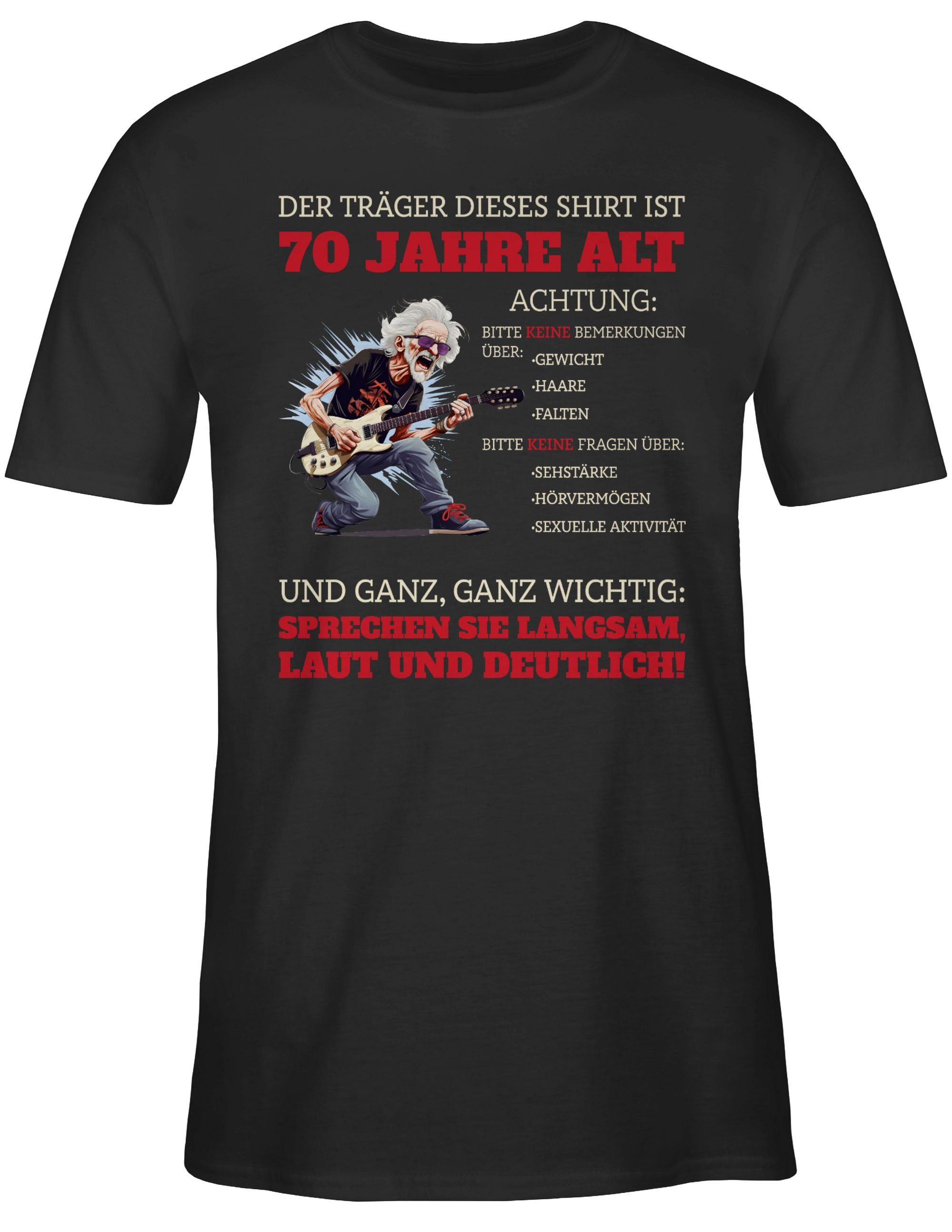 Shirtracer T-Shirt Alter Sack 70 - Der Träger dieses Shirt ist 70 Jahre 70. günstig online kaufen