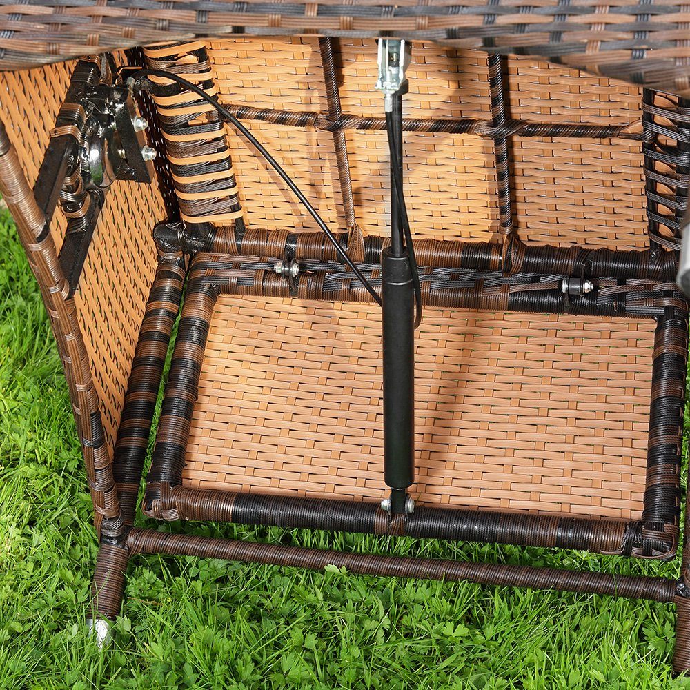Melko Gartenstuhl Ruhesessel Loungestuhl Sitzmöbel in günstig online kaufen