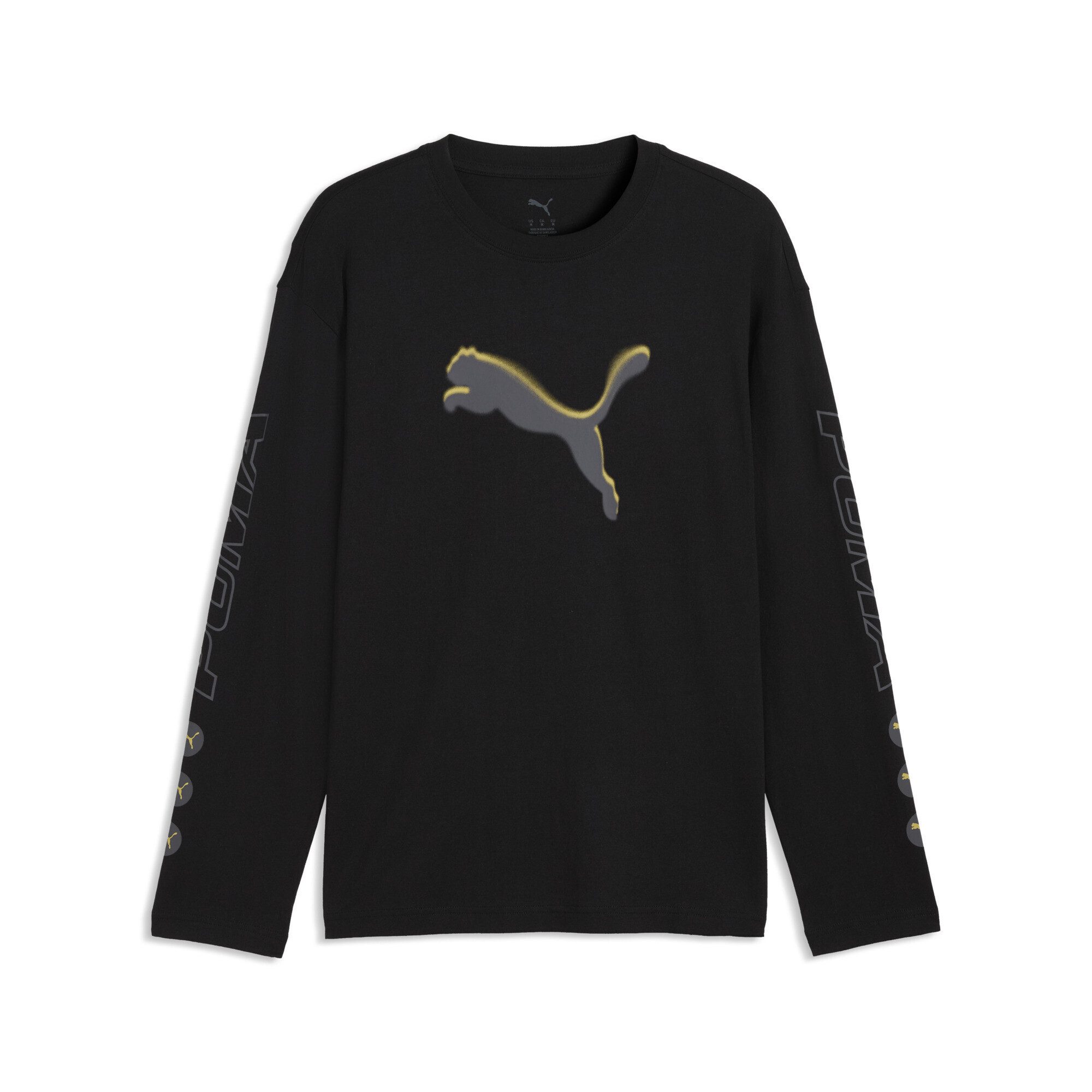 PUMA T-Shirt PUMA Sport Relaxed Street Langarmshirt Herren