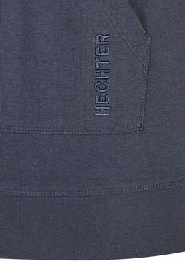 HECHTER PARIS Kapuzenstrickjacke HOODIE im schlichten Design