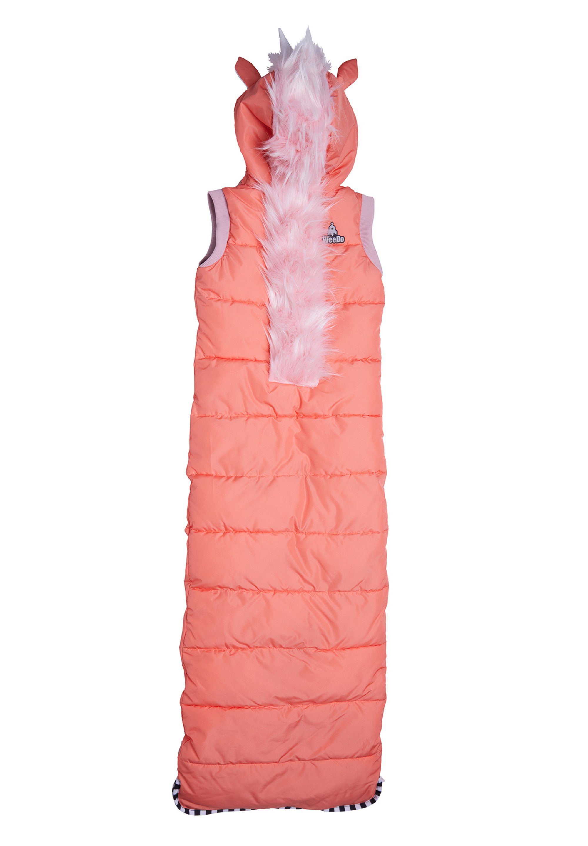 WeeDo Kinderschlafsack UNIDO Einhorn, Hält warm bei einer Temperatur von 0-18 Grad