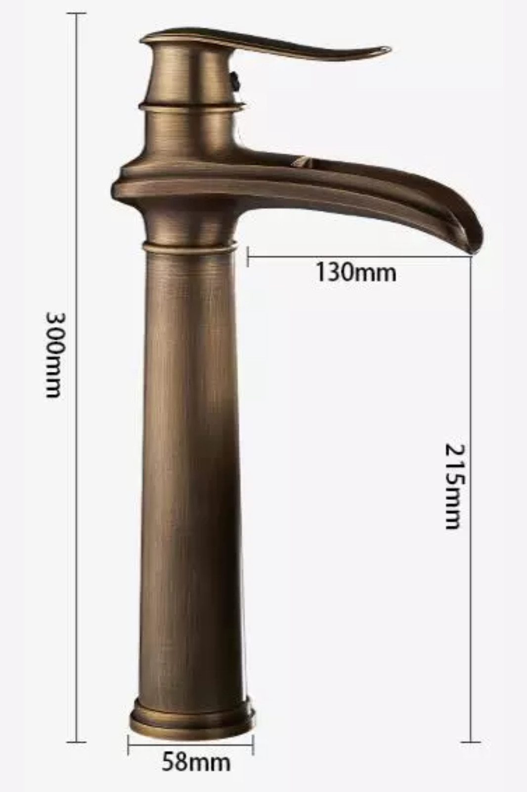 Kinaree Badarmatur Retro Messing Wasserhahn OLAS