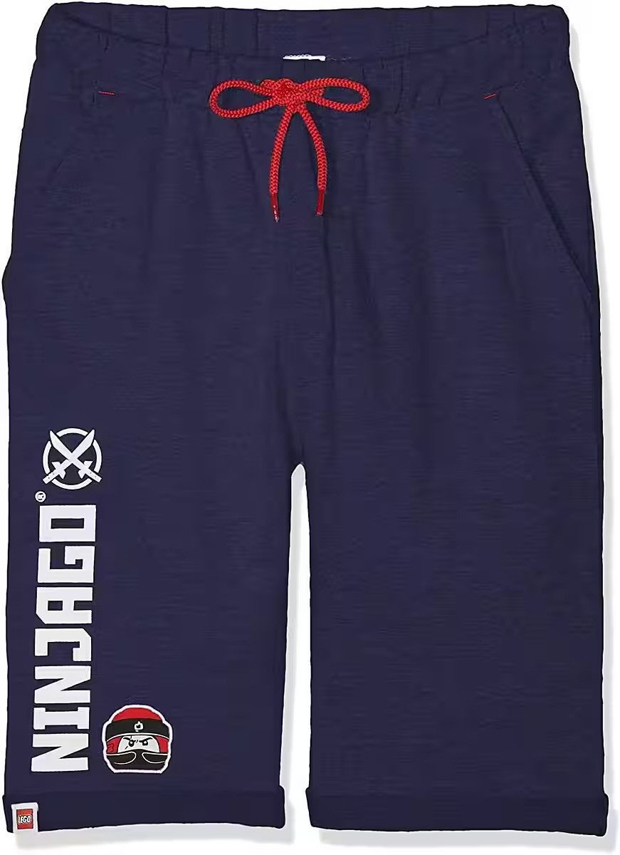 Shorts LEGO® NINJAGO Kindershorts kurze Hosen Dunkelblau Gr.104 116 128 140