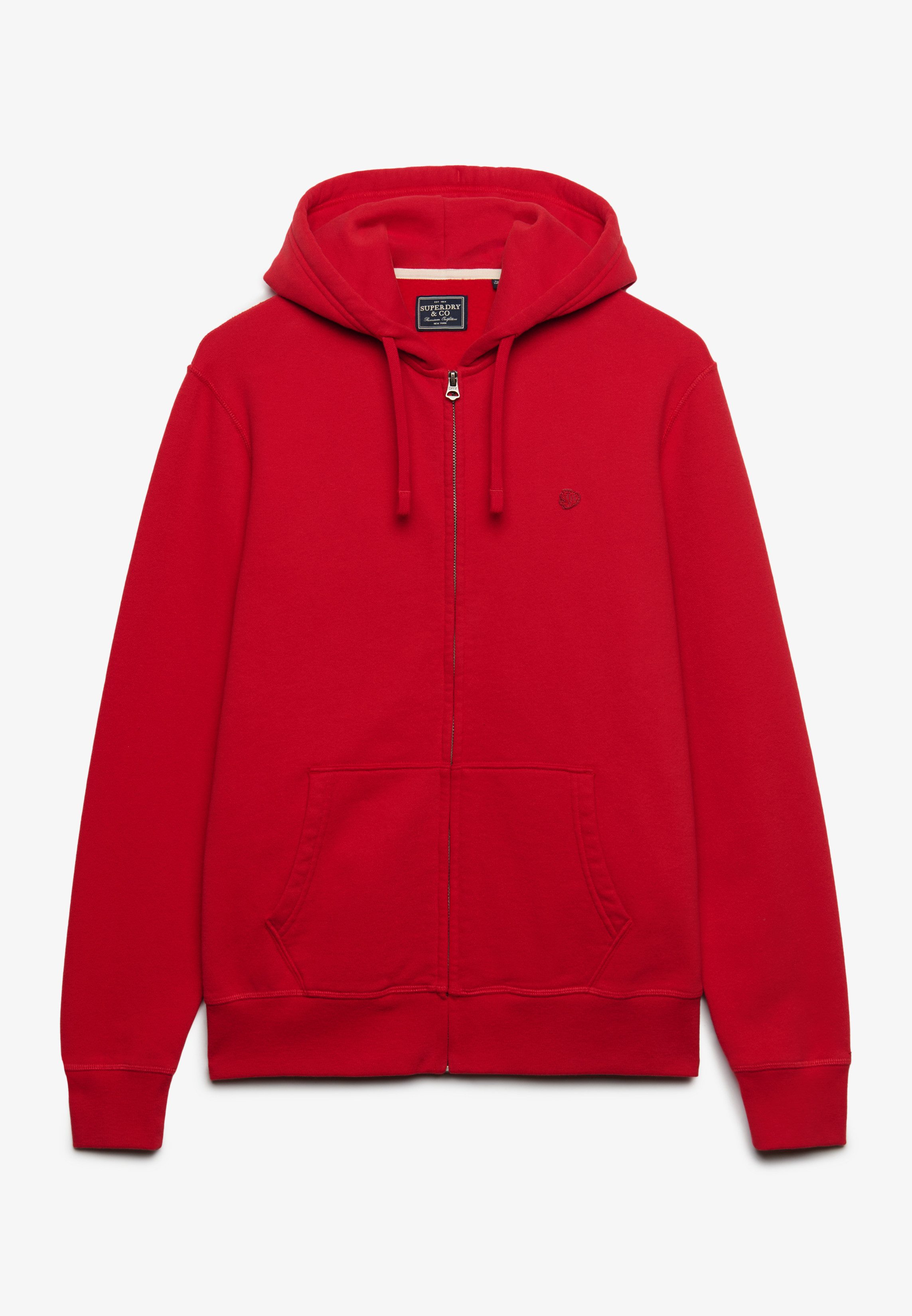 Superdry Kapuzensweatjacke ESSENTIAL SDCO LOGO ZIPHOOD Baumwollmischung, regular fit – Bild 5 von 5
