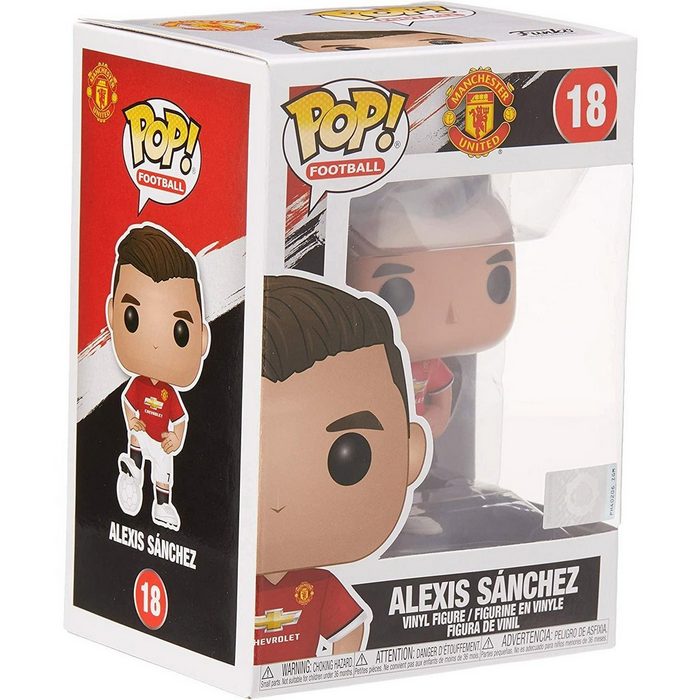 Funko Sammelfigur Funko POP! Manchester United - Alexis Sánchez (18)