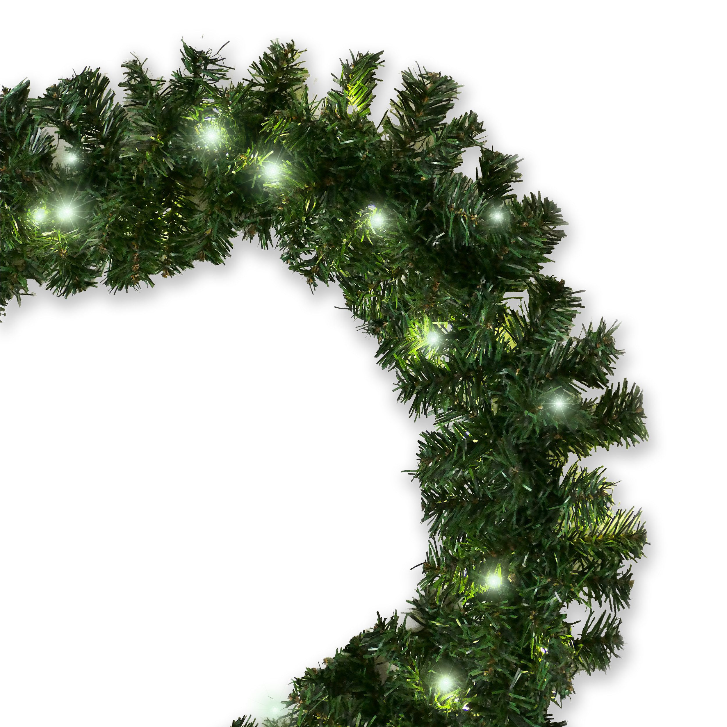 Gartenpirat LED-Girlande Künstliche Tannengirlande Türgirlande LED Weihnachtsgirlande Girlande, Atmosphärische Beleuchtung