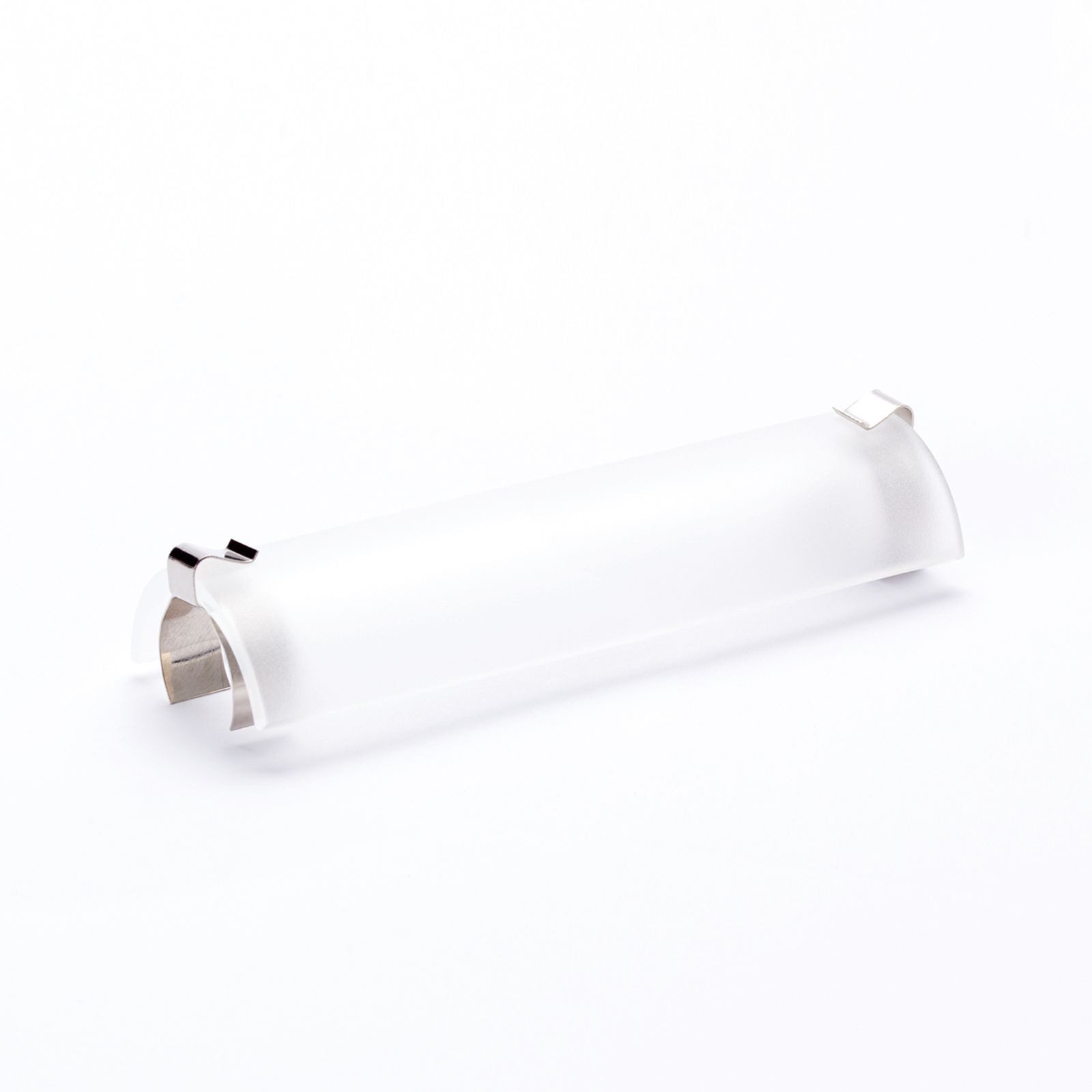 Orion Leuchten Lampenschirm R7s Schutzglas milchig 95 mm für 78-mm-Stäbe, Deckenfluter