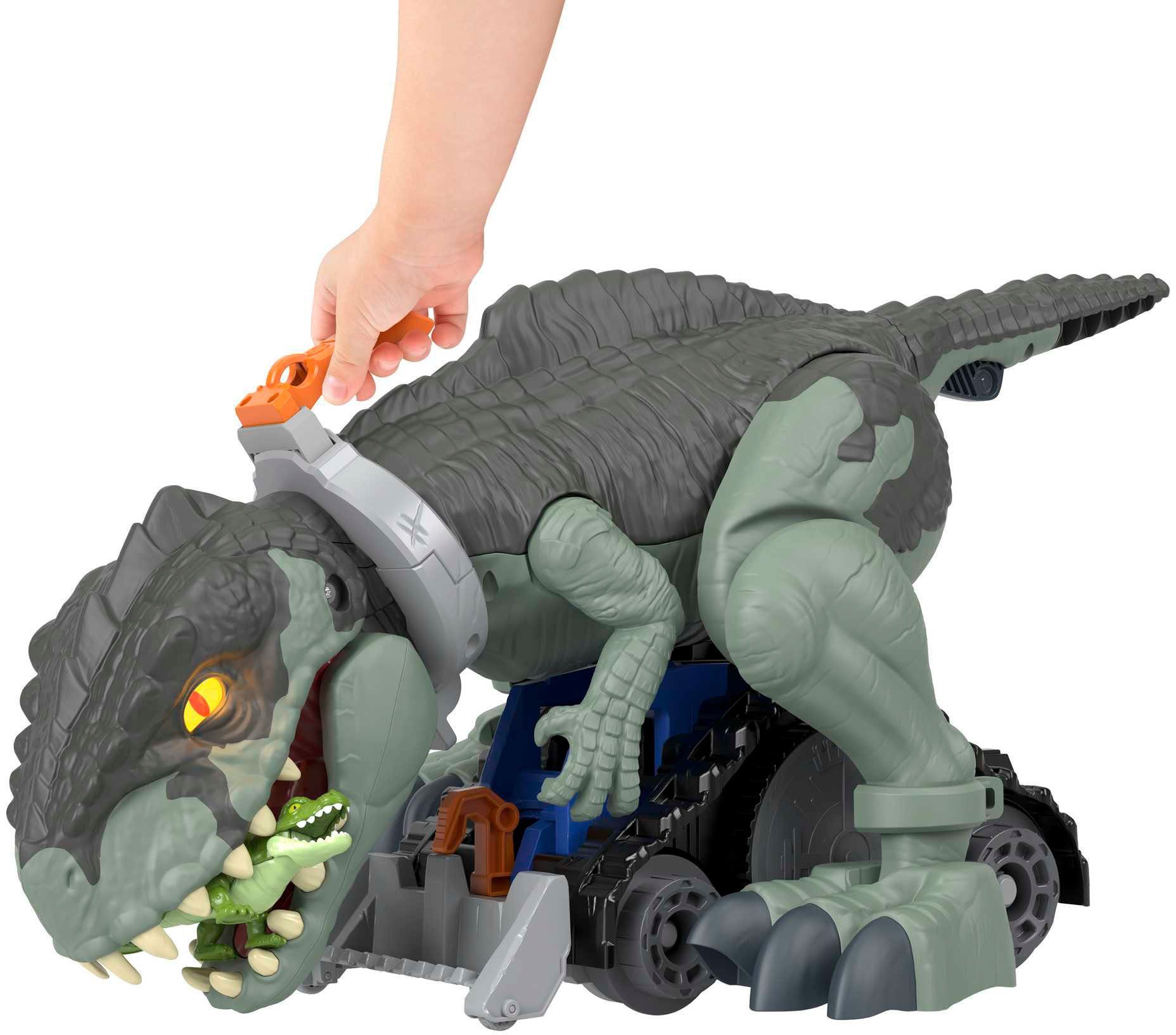 Imaginext World Mattel® Actionfigur inklusive Jurassic Owen-Figur Riesen-Dinosaurier,