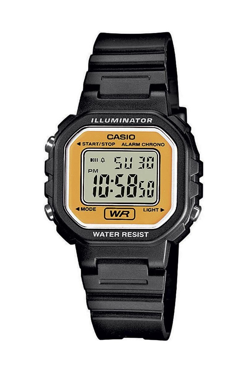 CASIO Chronograph Collection LA-20WH-9AEF, mit Tages- und Datumsanzeige, Chronograph, Beleuchtung