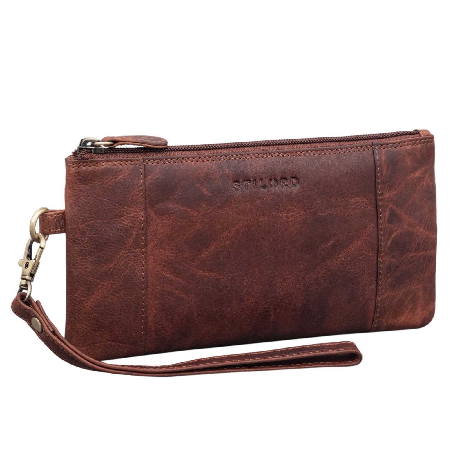 STILORD Geldbörse "Grecia" Clutch Leder Vintage günstig online kaufen