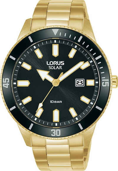 LORUS Solaruhr RX308AX9, Armbanduhr, Herrenuhr, Datum