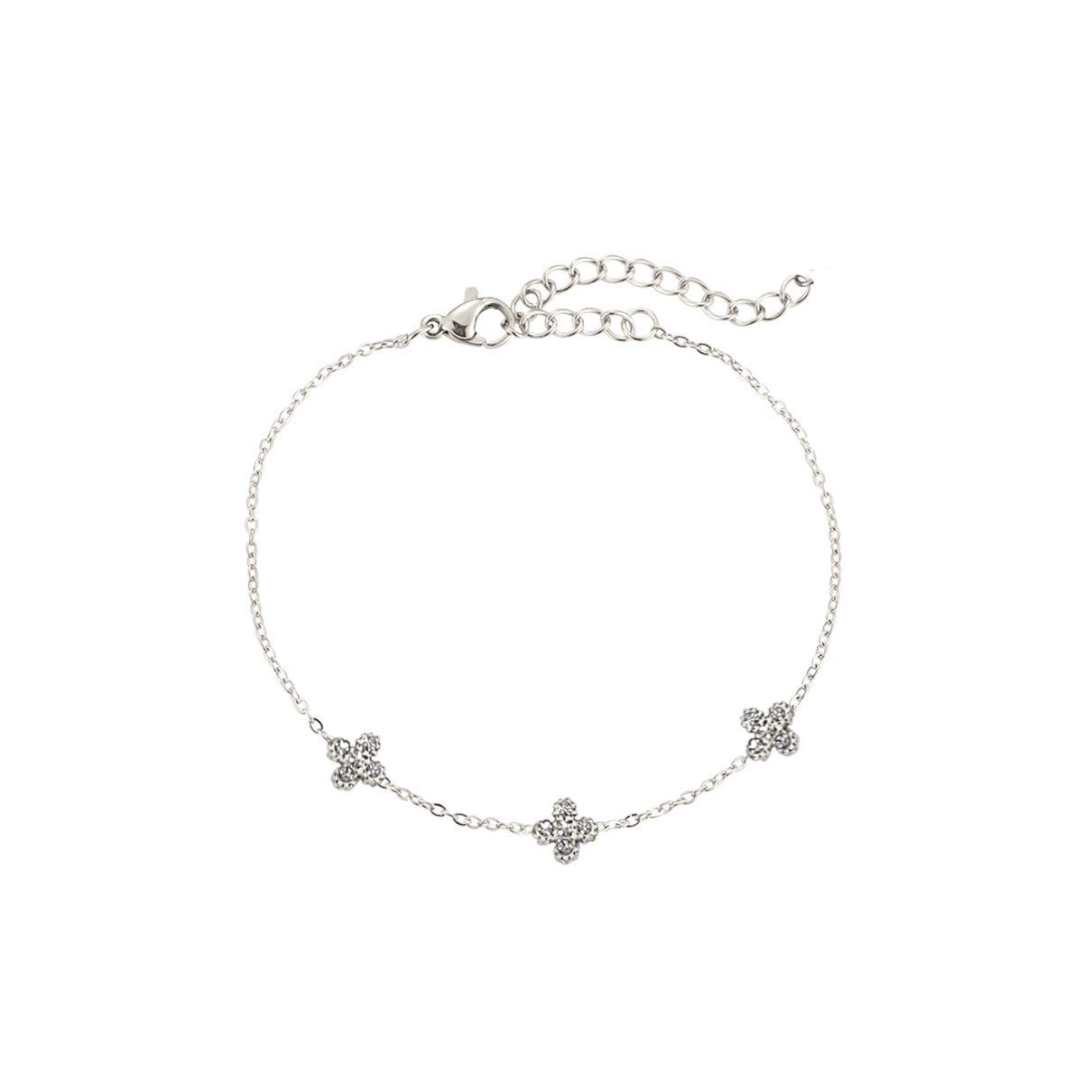 Edelstahlarmband SHINY FLOWER