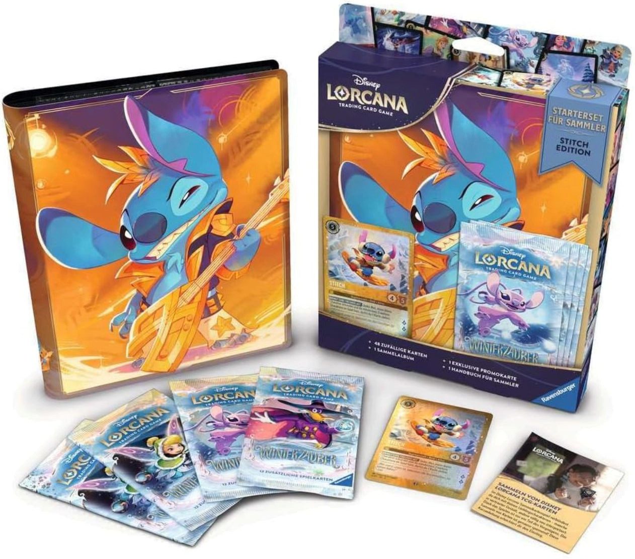 Ravensburger Sammelkarte Disney Lorcana Schatzkiste Luminari Naseweis Glimmer-Foil
