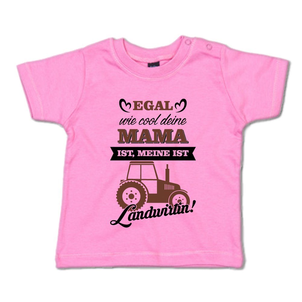 Ggraphics TShirt Egal wie cool deine Mama ist, meine ist Landwirtin