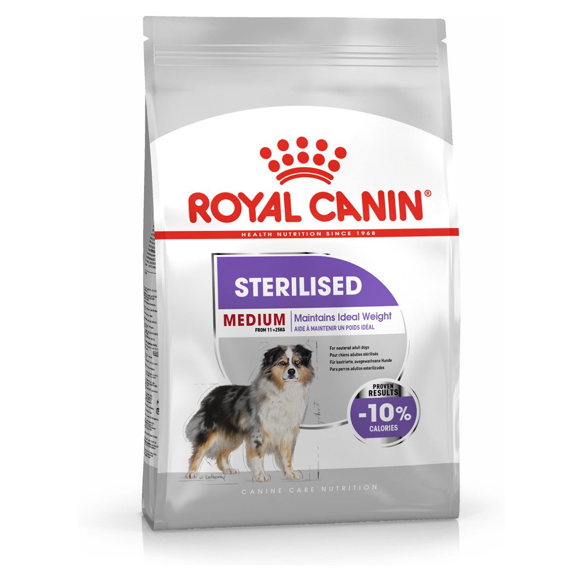 Royal Canin Medium Sterilised 3 kg, Trockenfutter für: Hund