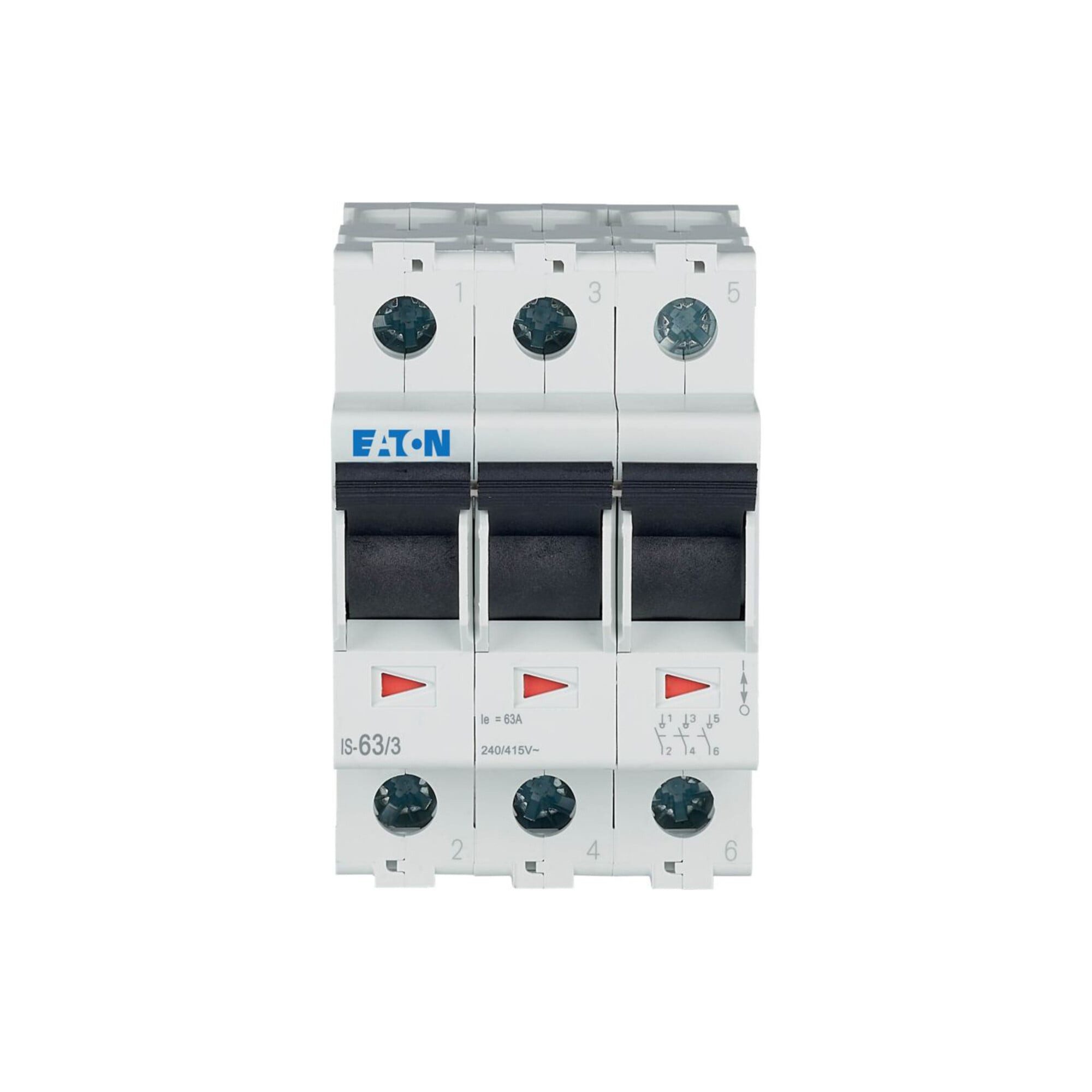 EATON Schalter Eaton Hauptschalter 63A/3-pol. IS-63/3