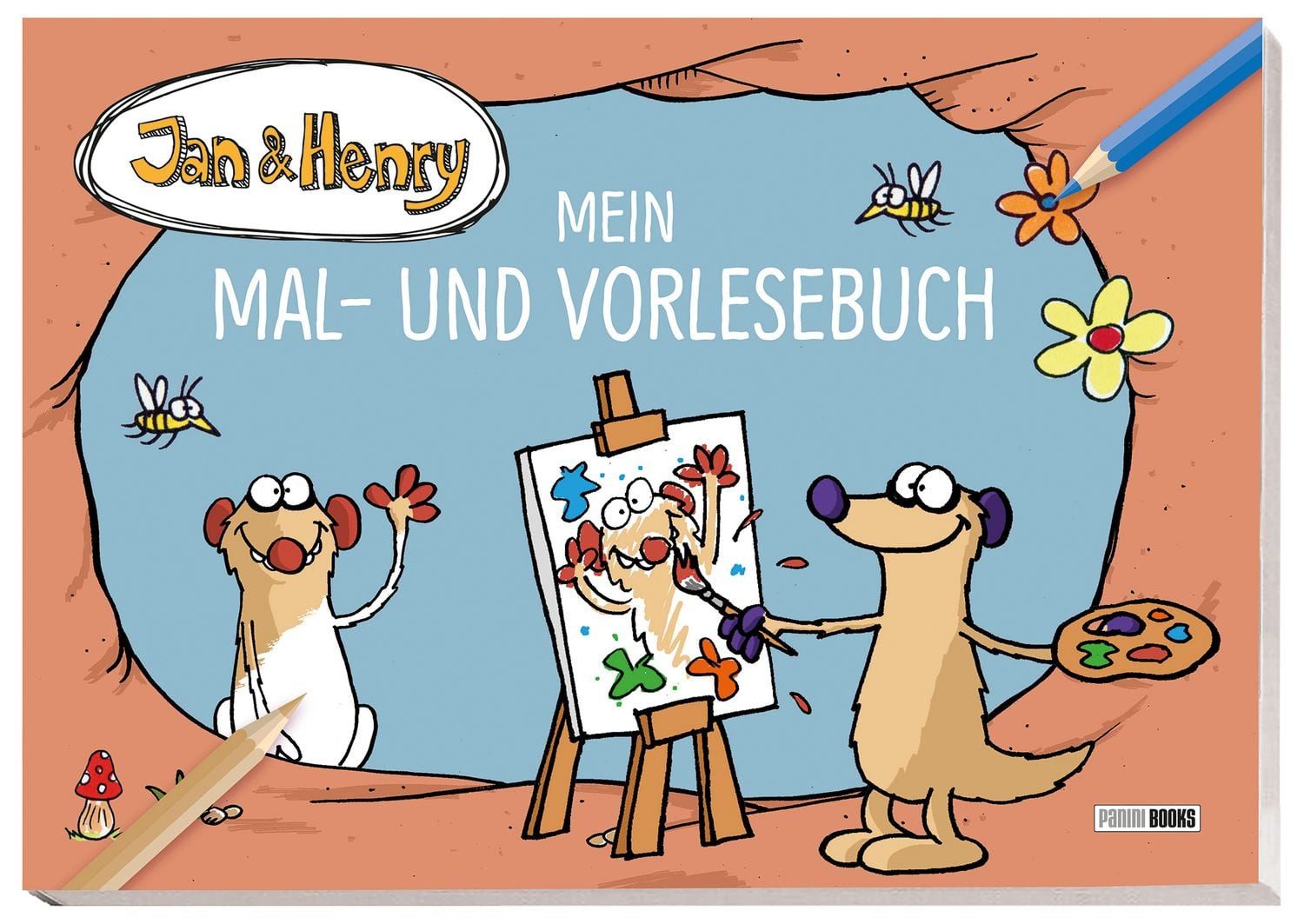 Jan & Henry: Mein Mal- und Vorlesebuch / Martin Reinl