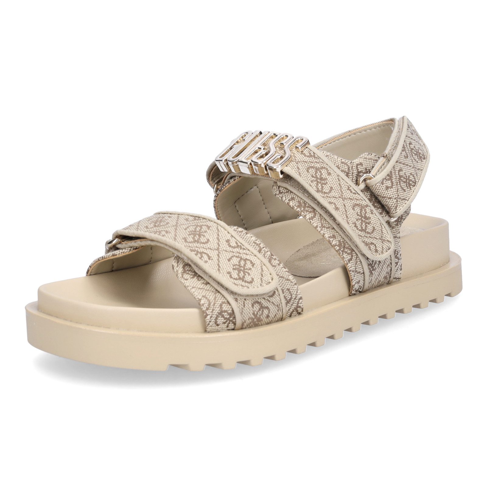 Guess Guess Damen Sandale Fabelis2 beige braun Sandale