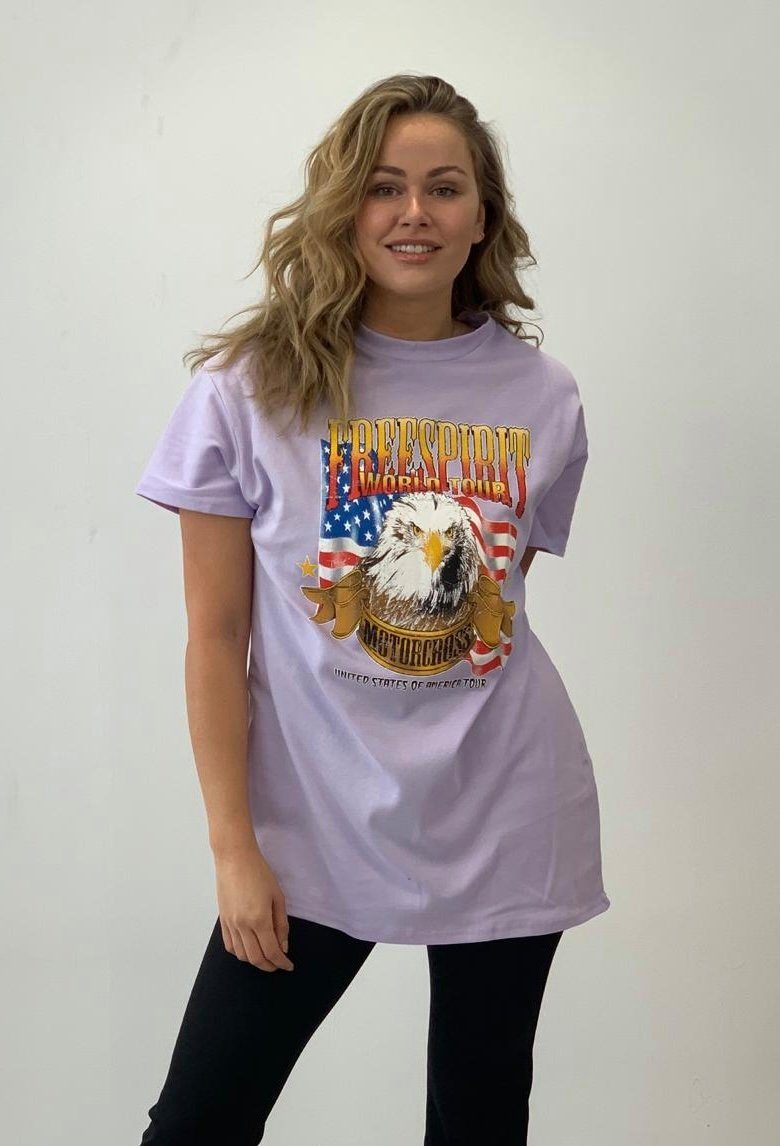 Worldclassca T-Shirt Worldclassca Damen T-Shirt Freespirit Frontdruck Somme günstig online kaufen