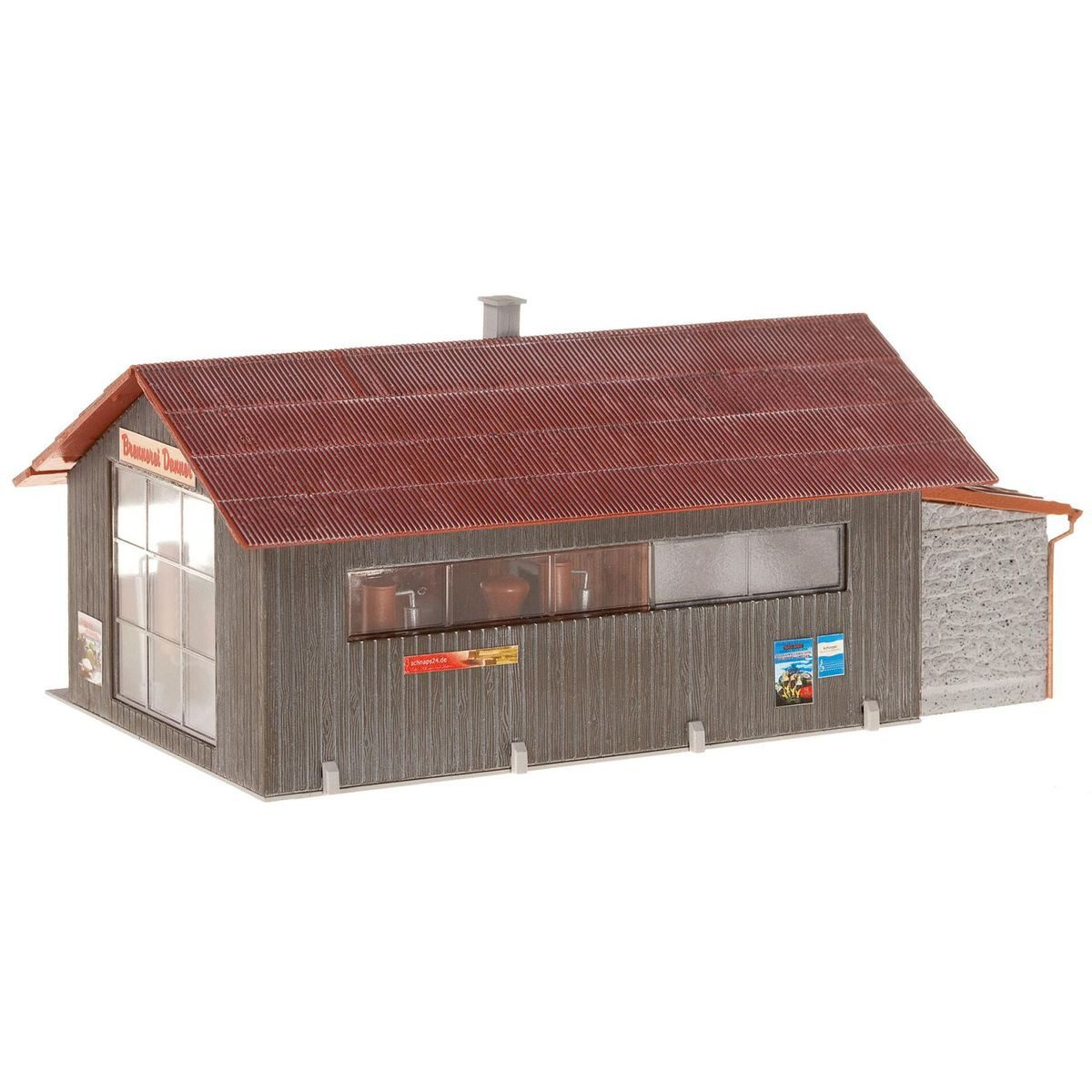 Faller Modellbausatz Faller 130194 Brennerei mit Zubehör H0