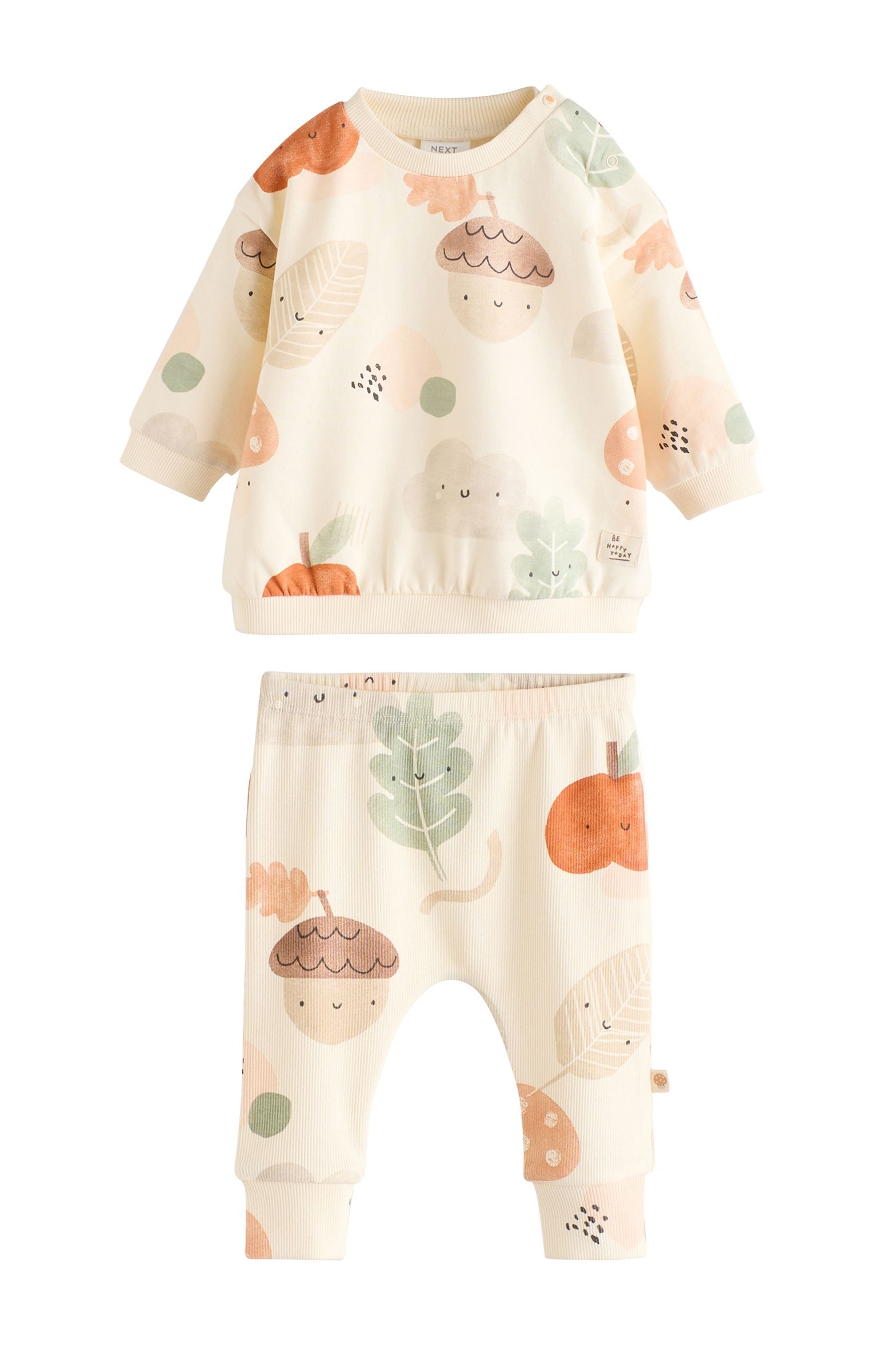 Next Sweatanzug Baby Sweatshirt und Leggings im Set (2-tlg)